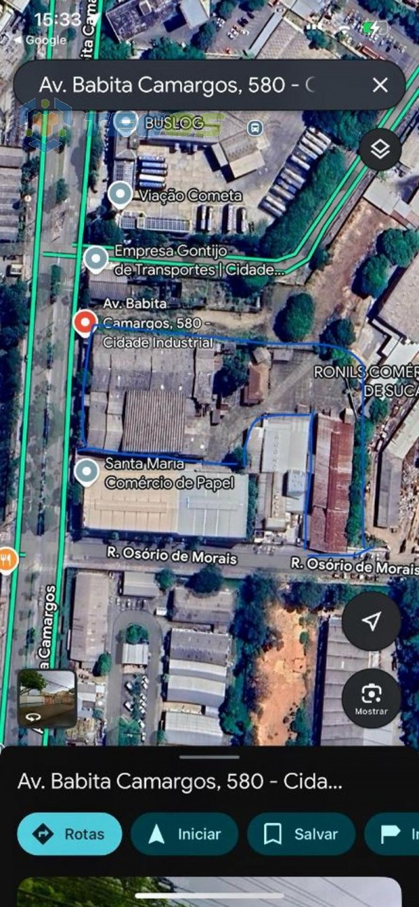 Galpão localizado em Cidade Industrial com área útil 5500.00 m². Foto 12